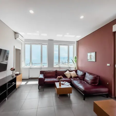 105M2 Penthouse Sea View Rijeka With Free Garage Parking Apartment Exterior photo