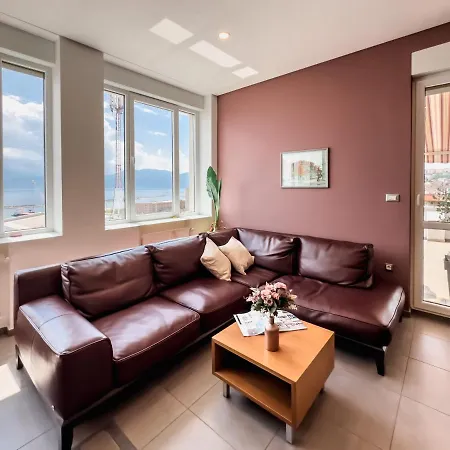 105M2 Penthouse Sea View Rijeka With Free Garage Parking Apartment Exterior photo